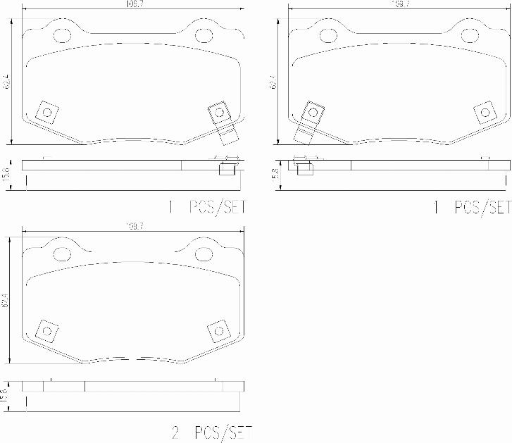 Brembo P 10 090 - Гальмівні колодки, дискові гальма autocars.com.ua