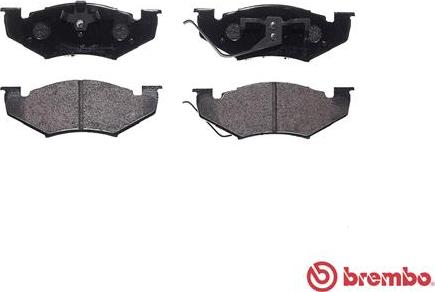 Brembo P 11 020 - Гальмівні колодки, дискові гальма autocars.com.ua