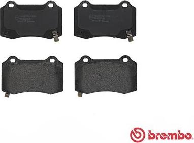 Brembo P 11 024 - Гальмівні колодки, дискові гальма autocars.com.ua