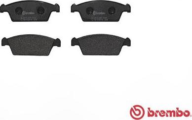 Brembo P 15 001 - Гальмівні колодки, дискові гальма autocars.com.ua