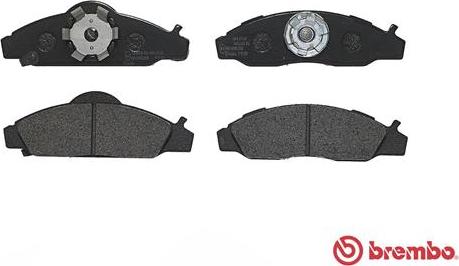 Brembo P 15 008 - Гальмівні колодки, дискові гальма autocars.com.ua