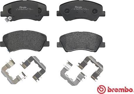 Brembo P 18 025 - Гальмівні колодки, дискові гальма autocars.com.ua