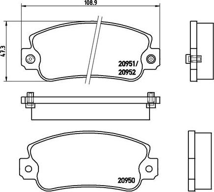 BENDIX 327000 - Гальмівні колодки, дискові гальма autocars.com.ua