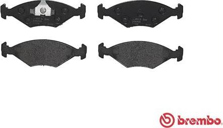 Brembo P 23 040 - Гальмівні колодки, дискові гальма autocars.com.ua