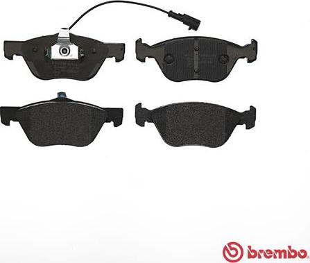 Brembo P 23 112 - Тормозные колодки, дисковые, комплект avtokuzovplus.com.ua