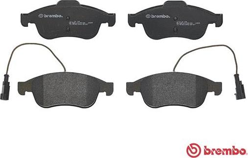 Brembo P 23 148 - Тормозные колодки, дисковые, комплект avtokuzovplus.com.ua