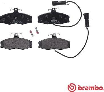 Brembo P 24 014 - Тормозные колодки, дисковые, комплект avtokuzovplus.com.ua