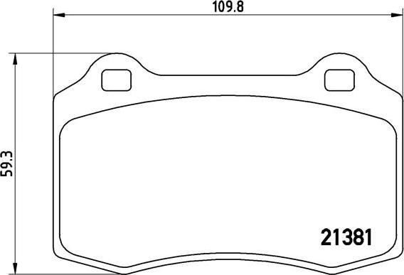 Brembo P 24 073 - Гальмівні колодки, дискові гальма autocars.com.ua