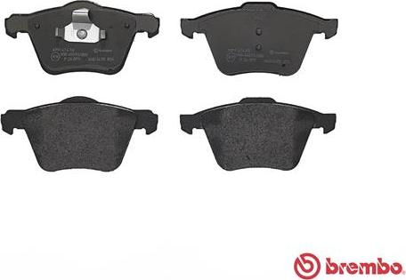 Brembo P 24 077 - Тормозные колодки, дисковые, комплект autodnr.net