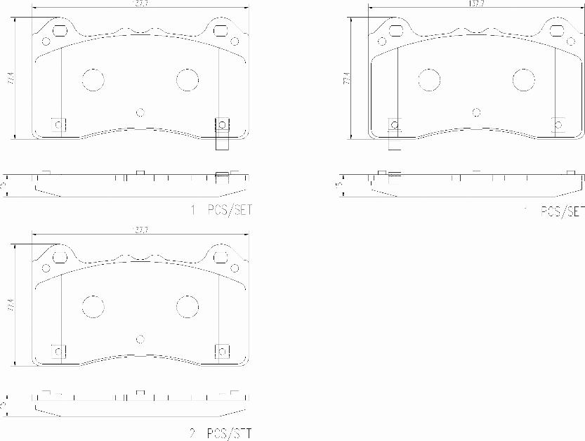 Brembo P24202N - Гальмівні колодки, дискові гальма autocars.com.ua