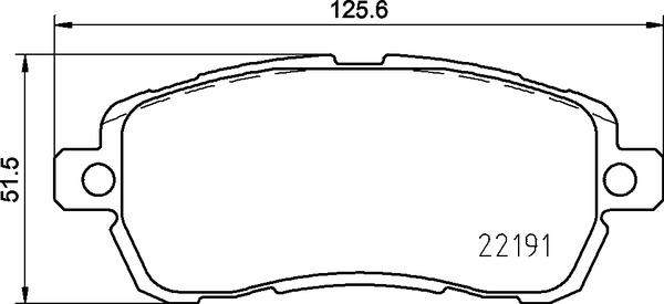 Brembo P 24 203 - Тормозные колодки, дисковые, комплект avtokuzovplus.com.ua