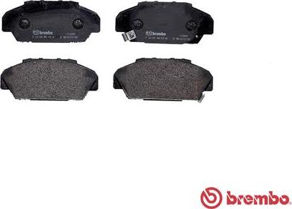 Brembo P 28 041 - Тормозные колодки, дисковые, комплект avtokuzovplus.com.ua