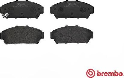 Brembo P 28 048 - Гальмівні колодки, дискові гальма autocars.com.ua