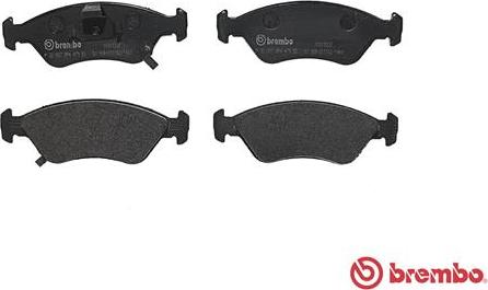 Brembo P 30 007 - Гальмівні колодки, дискові гальма autocars.com.ua