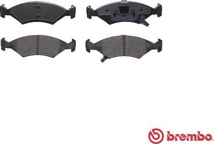 Brembo P 30 062 - Гальмівні колодки, дискові гальма autocars.com.ua