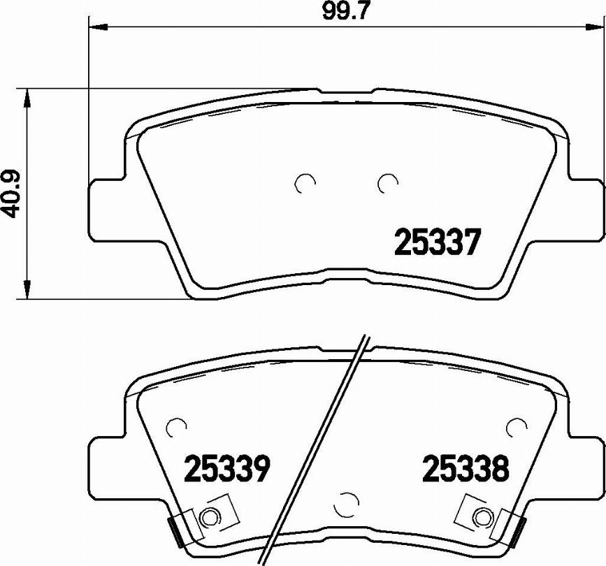 Brembo P 30 067E - Гальмівні колодки, дискові гальма autocars.com.ua