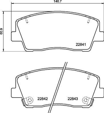 Brembo P 30 108 - Гальмівні колодки, дискові гальма autocars.com.ua