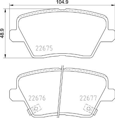 Brembo P 30 109 - Тормозные колодки, дисковые, комплект avtokuzovplus.com.ua