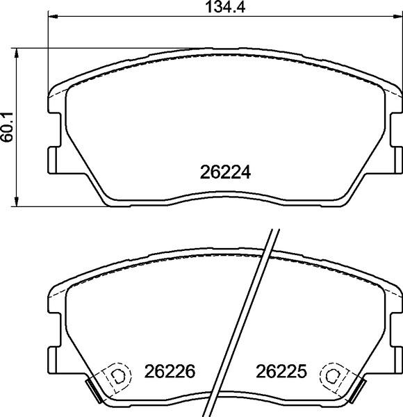 Brembo P 30 121E - Гальмівні колодки, дискові гальма autocars.com.ua