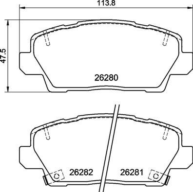 Brembo P 30 125 - Гальмівні колодки, дискові гальма autocars.com.ua