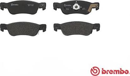 Brembo P 34 003 - Тормозные колодки, дисковые, комплект avtokuzovplus.com.ua