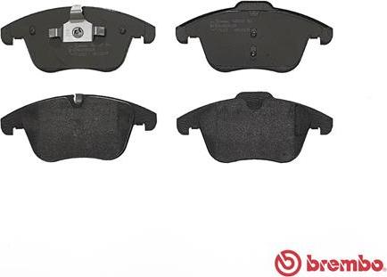 Brembo P 36 022 - Тормозные колодки, дисковые, комплект autodnr.net