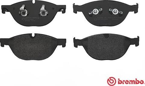 Brembo P 36 025 - Тормозные колодки, дисковые, комплект avtokuzovplus.com.ua