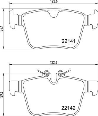 Brembo P 36 037 - Гальмівні колодки, дискові гальма autocars.com.ua