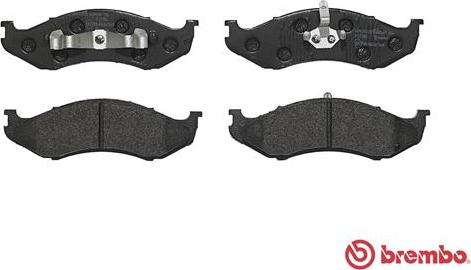 Brembo P 37 004 - Гальмівні колодки дискові autocars.com.ua