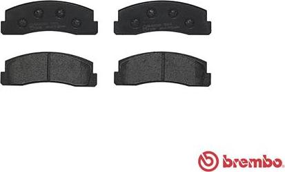 Brembo P 41 005 - Тормозные колодки, дисковые, комплект avtokuzovplus.com.ua