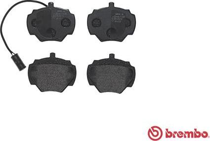 Brembo P 44 003 - Тормозные колодки, дисковые, комплект avtokuzovplus.com.ua