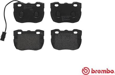 Brembo P 44 004 - Гальмівні колодки, дискові гальма autocars.com.ua