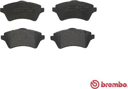 Brembo P 44 011 - Гальмівні колодки дискові autocars.com.ua