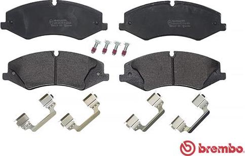 Brembo P 44 024 - Тормозные колодки, дисковые, комплект avtokuzovplus.com.ua