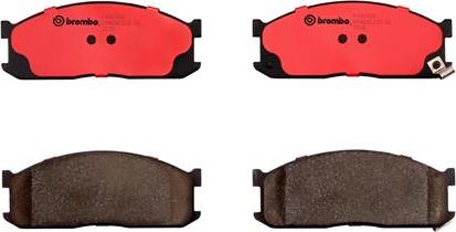 Brembo P49010N - Гальмівні колодки, дискові гальма autocars.com.ua