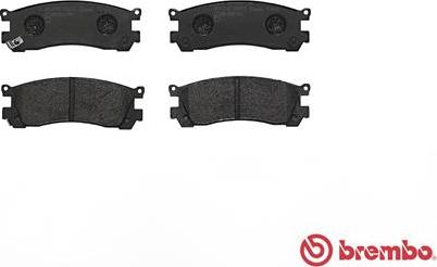 Brembo P 49 025 - Гальмівні колодки, дискові гальма autocars.com.ua