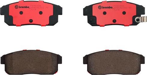 Brembo P49035N - Тормозные колодки, дисковые, комплект avtokuzovplus.com.ua