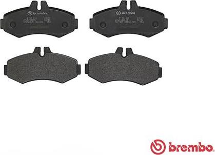 Brembo P 50 031 - Гальмівні колодки дискові autocars.com.ua