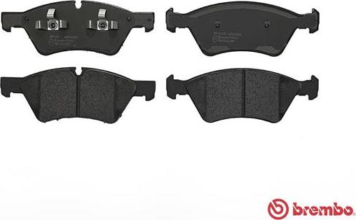 Brembo P 50 063 - Гальмівні колодки, дискові гальма autocars.com.ua