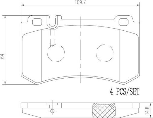 Brembo P50077N - Гальмівні колодки, дискові гальма autocars.com.ua