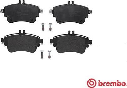 Brembo P 50 094 - Тормозные колодки, дисковые, комплект avtokuzovplus.com.ua