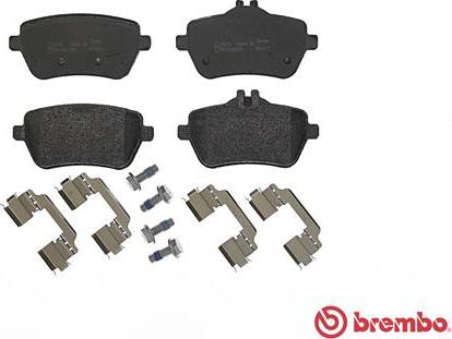 Brembo P 50 103 - Тормозные колодки, дисковые, комплект avtokuzovplus.com.ua