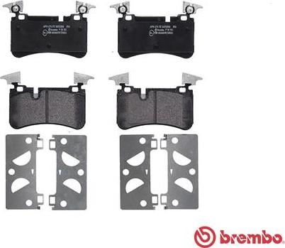 Brembo P 50 113 - Тормозные колодки, дисковые, комплект avtokuzovplus.com.ua