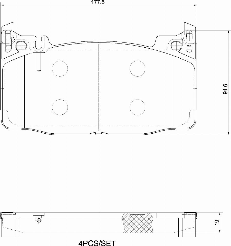 Brembo P50143N - Гальмівні колодки, дискові гальма autocars.com.ua