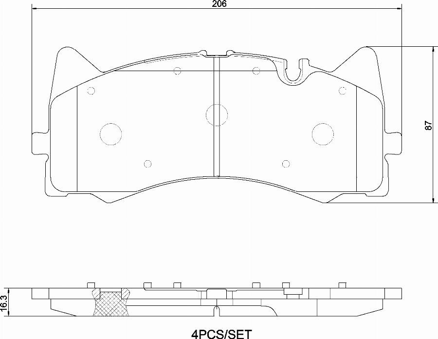 Brembo P50154N - Гальмівні колодки, дискові гальма autocars.com.ua