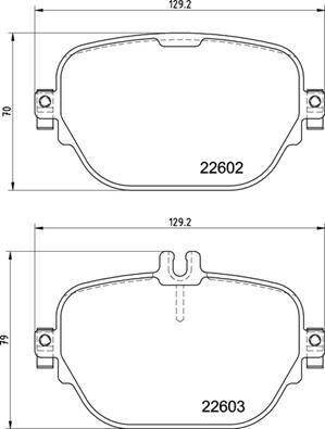 Brembo P 50 158 - Гальмівні колодки, дискові гальма autocars.com.ua