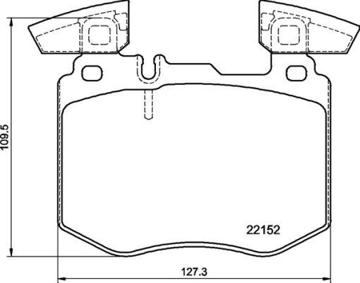 Brembo P 50 159 - Гальмівні колодки, дискові гальма autocars.com.ua