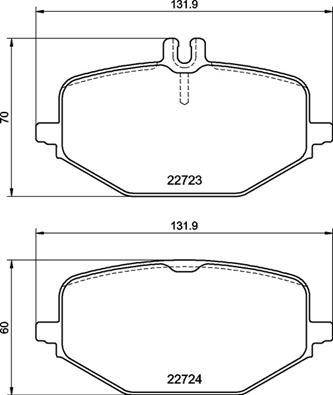 Brembo P 50 161 - Гальмівні колодки, дискові гальма autocars.com.ua