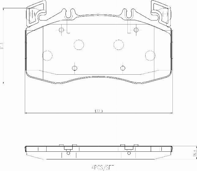 Brembo P 50 163 - Гальмівні колодки, дискові гальма autocars.com.ua