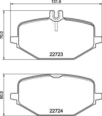 Brembo P 50 168 - Гальмівні колодки, дискові гальма autocars.com.ua